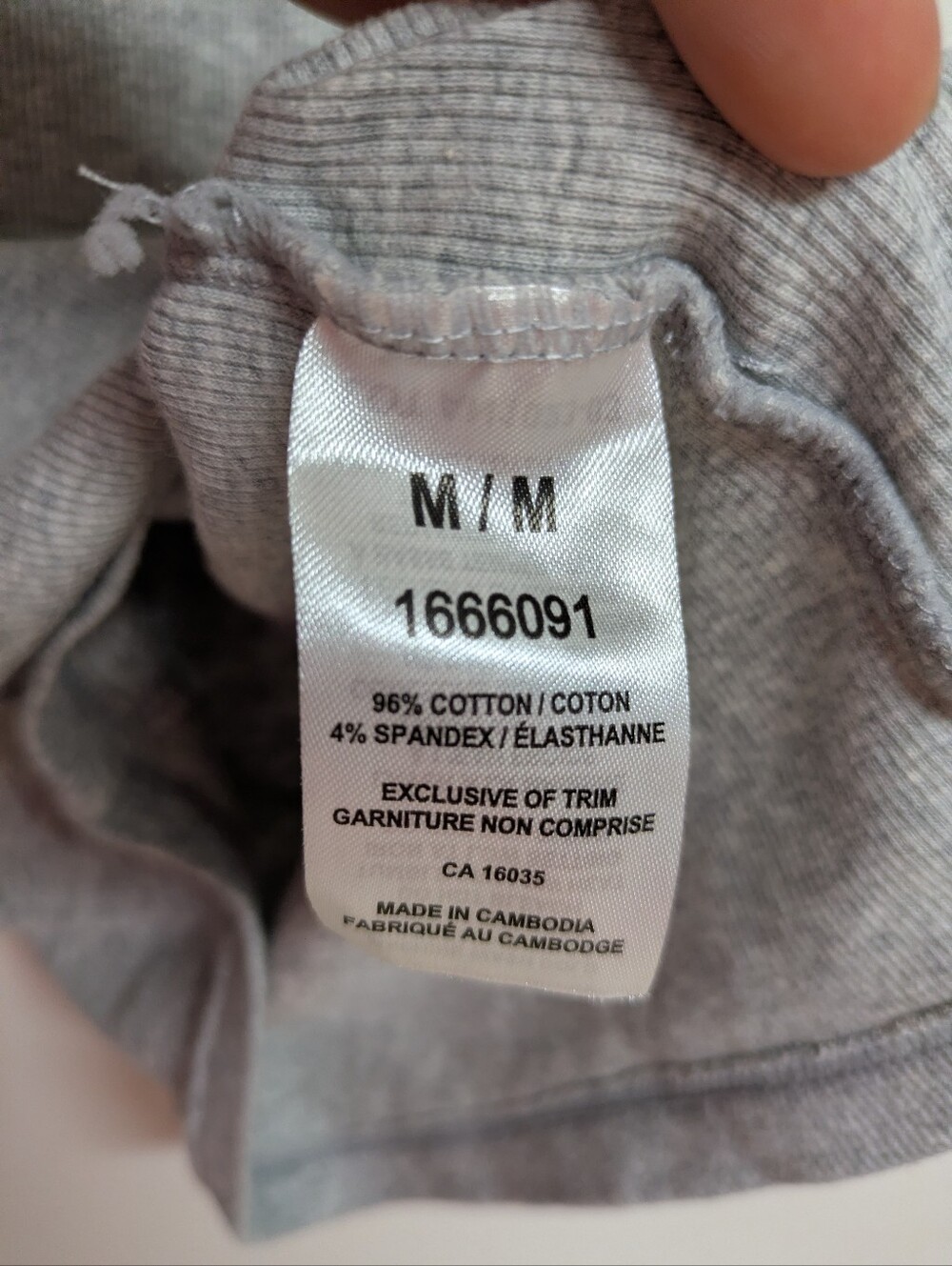 Tahari Light Grey Ribbed Racerback Tank - Picture 5 of 6